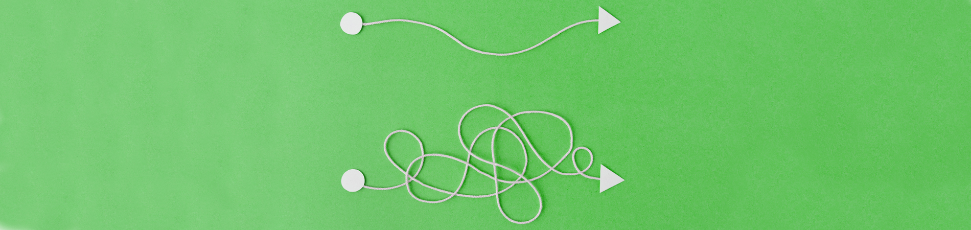 Final Green string arrows